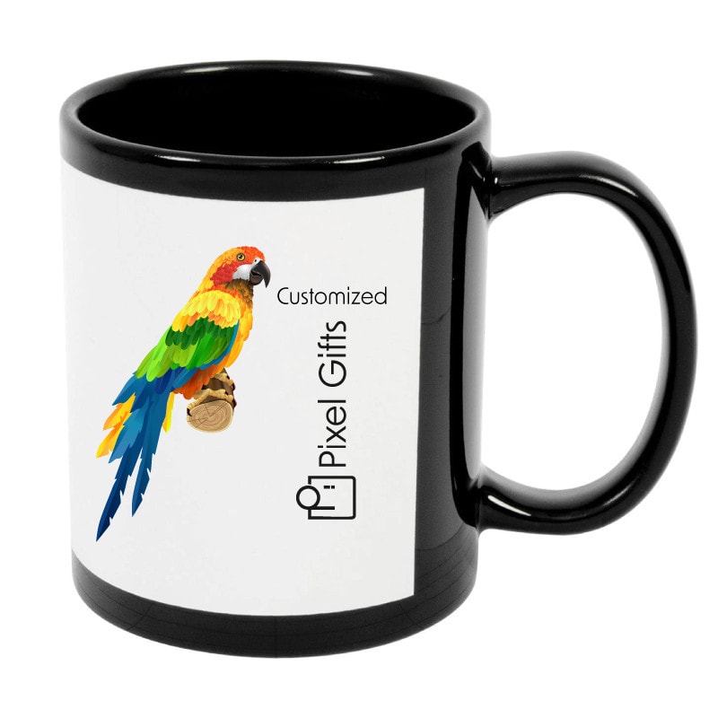 Black Patch Mug - Corporate Gifts | Pixel Africa